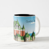 Tasse 2 Couleurs Québec Canada (Devant droit)