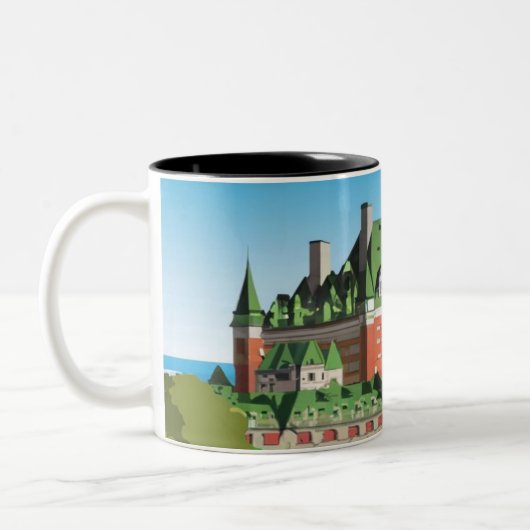 Tasse 2 Couleurs Québec Canada (Gauche)