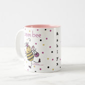 Tasse 2 Couleurs Queen Bee (Devant gauche)