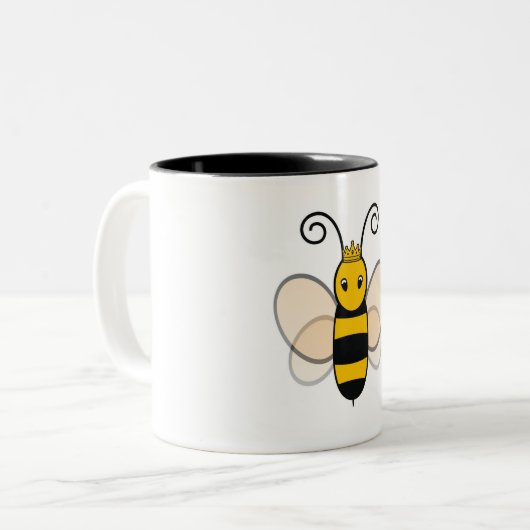 Tasse 2 Couleurs Queen Bee (Devant gauche)