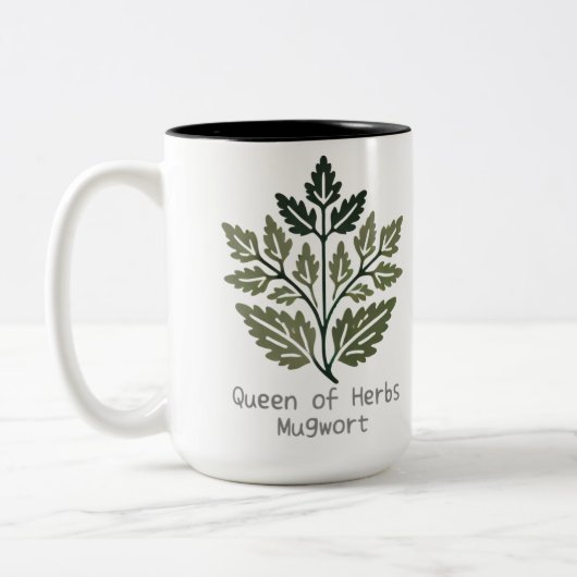 Tasse 2 Couleurs Queen of Herbs Mugwort3 (Gauche)