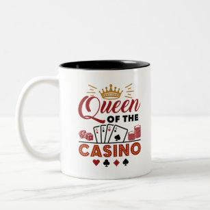 Tasse 2 Couleurs Queen of the Casino Vegas