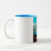 Tasse 2 Couleurs Queenstown Nouvelle-Zélande (Gauche)