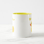 Tasse 2 Couleurs Quel canard ?Amusant (Centre)
