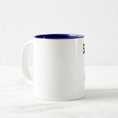 Tasse 2 Couleurs Quelqu'un au Kansas m'aime (Devant gauche)