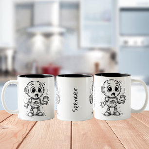 Tasse 2 Couleurs Quels défauts de caractère ? - Drôle cadeau Sobrie