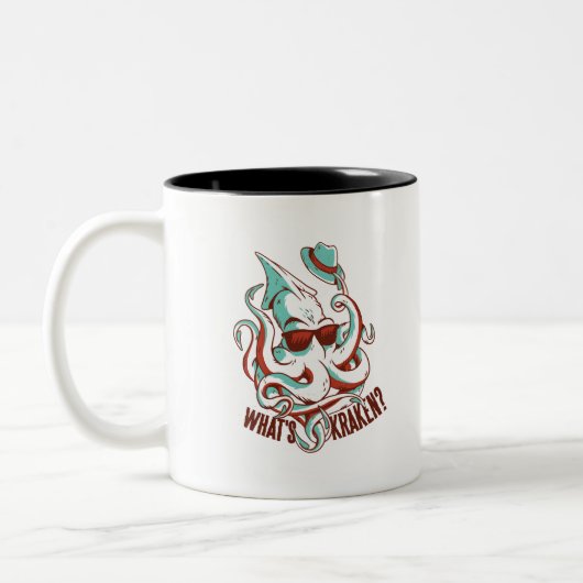 Tasse 2 Couleurs Qu'est-ce que Kraken ? (Gauche)