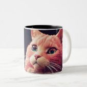 Tasse 2 Couleurs Qu'est-ce qu'il vient de dire ! (Devant droit)