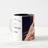 Tasse 2 Couleurs Qu'est-ce qu'il vient de dire ! (Devant gauche)