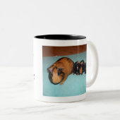 Tasse 2 Couleurs Qui a laissé ThePigs ! ! (Devant droit)