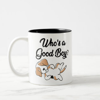Tasse 2 Couleurs Qui est un bon garçon ?