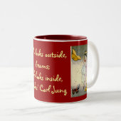 Tasse 2 Couleurs qui regarde le mug* (Devant droit)