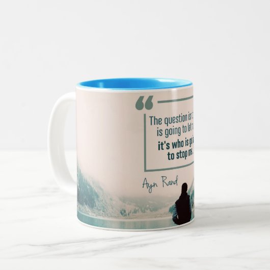 Tasse 2 Couleurs Qui Va M'Arrêter (Devant gauche)