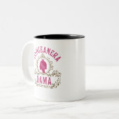 Tasse 2 Couleurs Quinceanera Dama (Devant gauche)