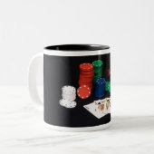 Tasse 2 Couleurs Quinte royale de tisonnier (Devant gauche)