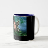 Tasse 2 Couleurs quirlande électrique (Devant droit)
