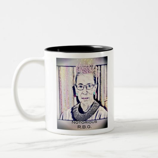 Tasse 2 Couleurs R.B.G. notoire (Gauche)