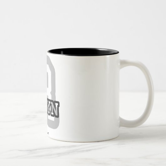 Tasse 2 Couleurs R est pour Robyn (Droit)