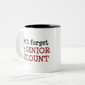 Tasse 2 Couleurs rabais pour les aînés (Devant gauche)