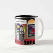 Tasse 2 Couleurs Rabbi - Dessin masculin par PrintedPerfection.com  (Devant droit)