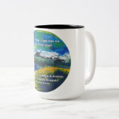 Tasse 2 Couleurs Rabbi Nachman de Breslov (Devant droit)