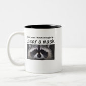 Tasse 2 Couleurs Raccon Java pour le Covid 19 (Gauche)