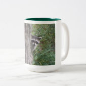Tasse 2 Couleurs Raccoon (Devant droit)