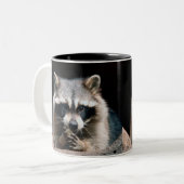 Tasse 2 Couleurs Raccoon 004 (Devant gauche)