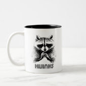 Tasse 2 Couleurs Raccoon Hijinks (Gauche)