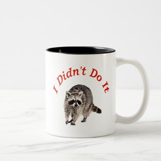 Tasse 2 Couleurs Racoon (Droit)