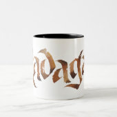 Tasse 2 Couleurs RADAGAST™ Nom Texté (Centre)