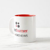 Tasse 2 Couleurs Radio-Canada Front Burner (Devant gauche)