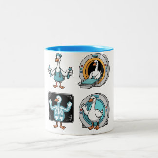Tasse 2 Couleurs Radiologic Technologist Silly Goose , Funny X-Ray