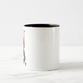 Tasse 2 Couleurs Rage Me Consume Fleur Chat (Centre)