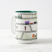 Tasse 2 Couleurs Railway (homonymie) (Devant gauche)