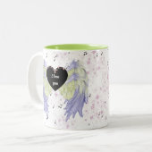 Tasse 2 Couleurs Rainbow angel wings (Devant gauche)