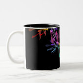 Tasse 2 Couleurs Rainbow Fireworks Imprimer (Gauche)