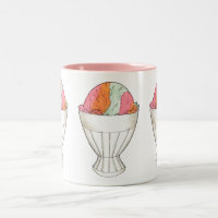 Rainbow Sherbet crème glacée Sorbet Dessert Scoop