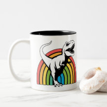 Rainbow T Rex
