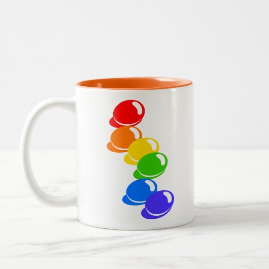 Tasse 2 Couleurs Rainbowbeans (Gauche)