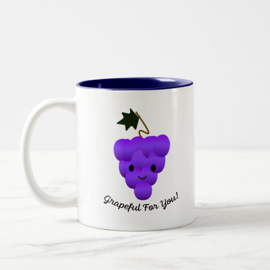 Tasse 2 Couleurs Raisins (Gauche)
