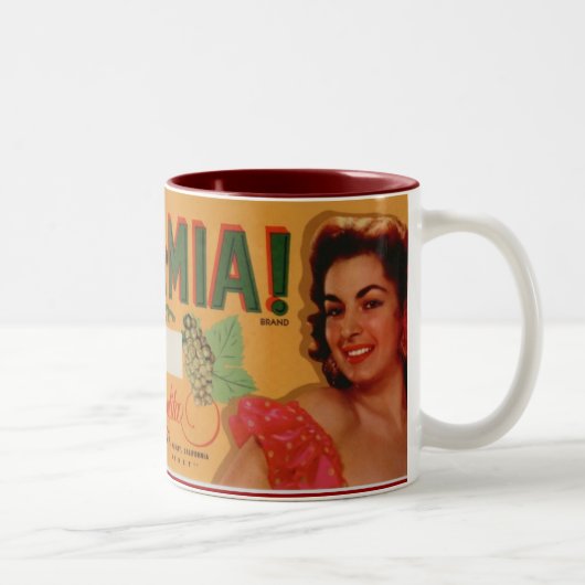 Tasse 2 Couleurs Raisins de mA mA Mia (Droit)
