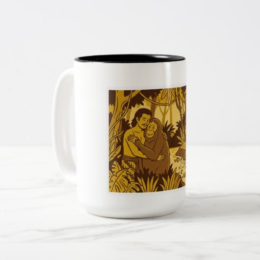 Tasse 2 Couleurs Rakup Beliang (Devant gauche)