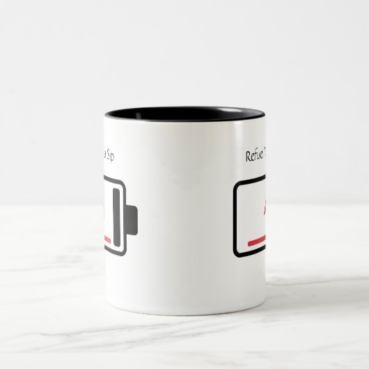 Tasse 2 Couleurs Rallumer avec un sip (Centre)