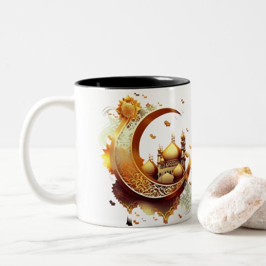 TASSE 2 COULEURS RAMADAN KAREEM (Avec donut)