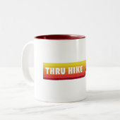 Tasse 2 Couleurs Randonnée à travers (Devant gauche)