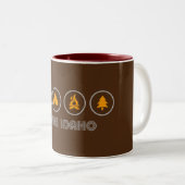 Tasse 2 Couleurs Randonnée Idaho (Devant droit)