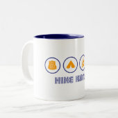 Tasse 2 Couleurs Randonnée Kansas (Devant gauche)