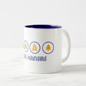 Tasse 2 Couleurs Randonnée Kansas (Devant droit)