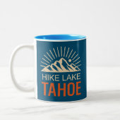 Tasse 2 Couleurs Randonnée Lake Tahoe Sunburst (Gauche)